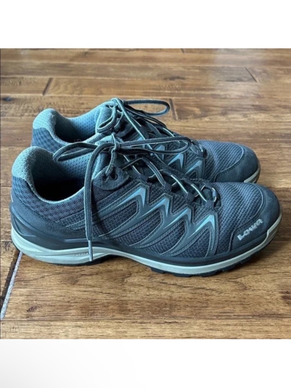 Lowa Innox Pro Lo Low Top Hiking Shoes Gray Outdoor Mens Size 7